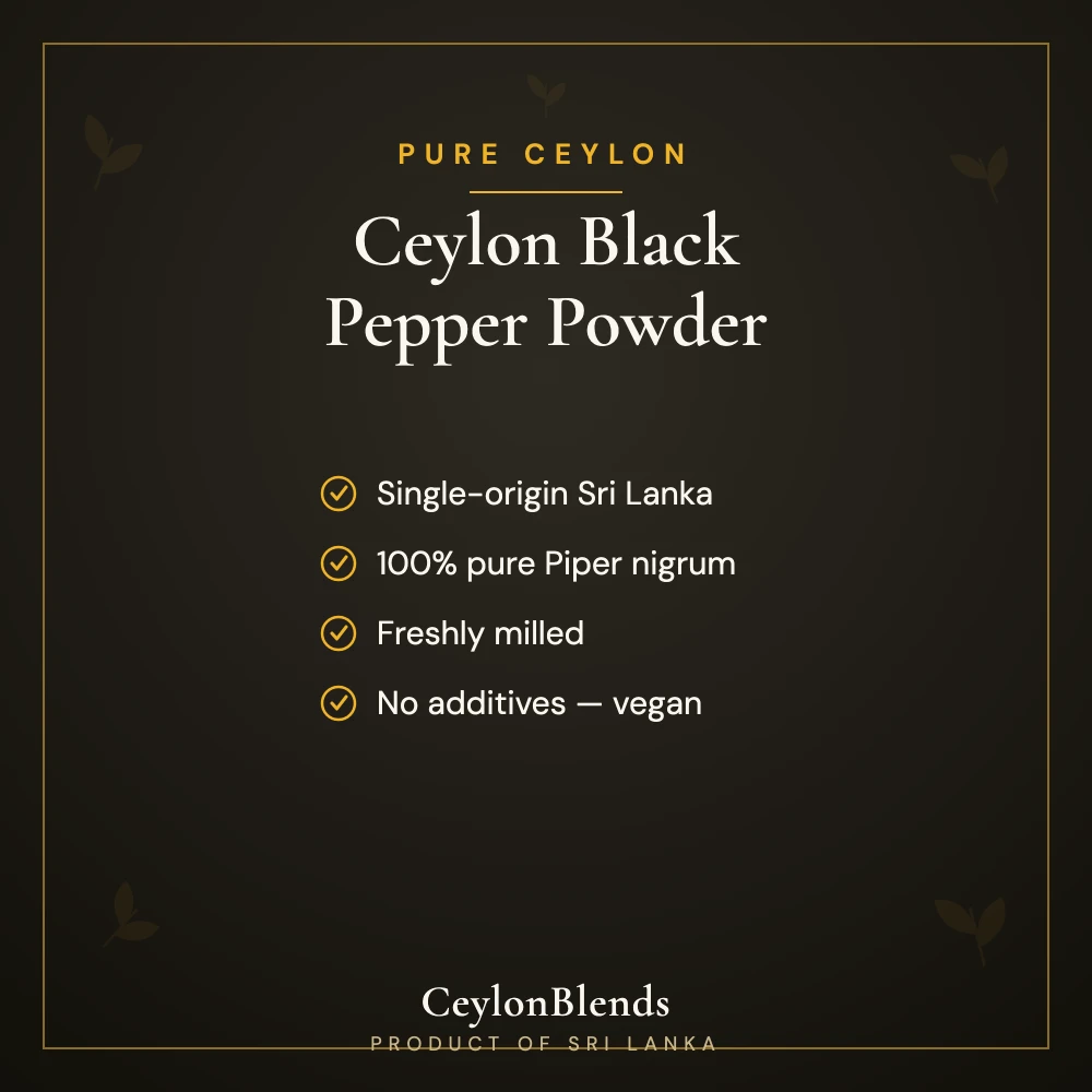 Ceylon Black Pepper Powder — image 2