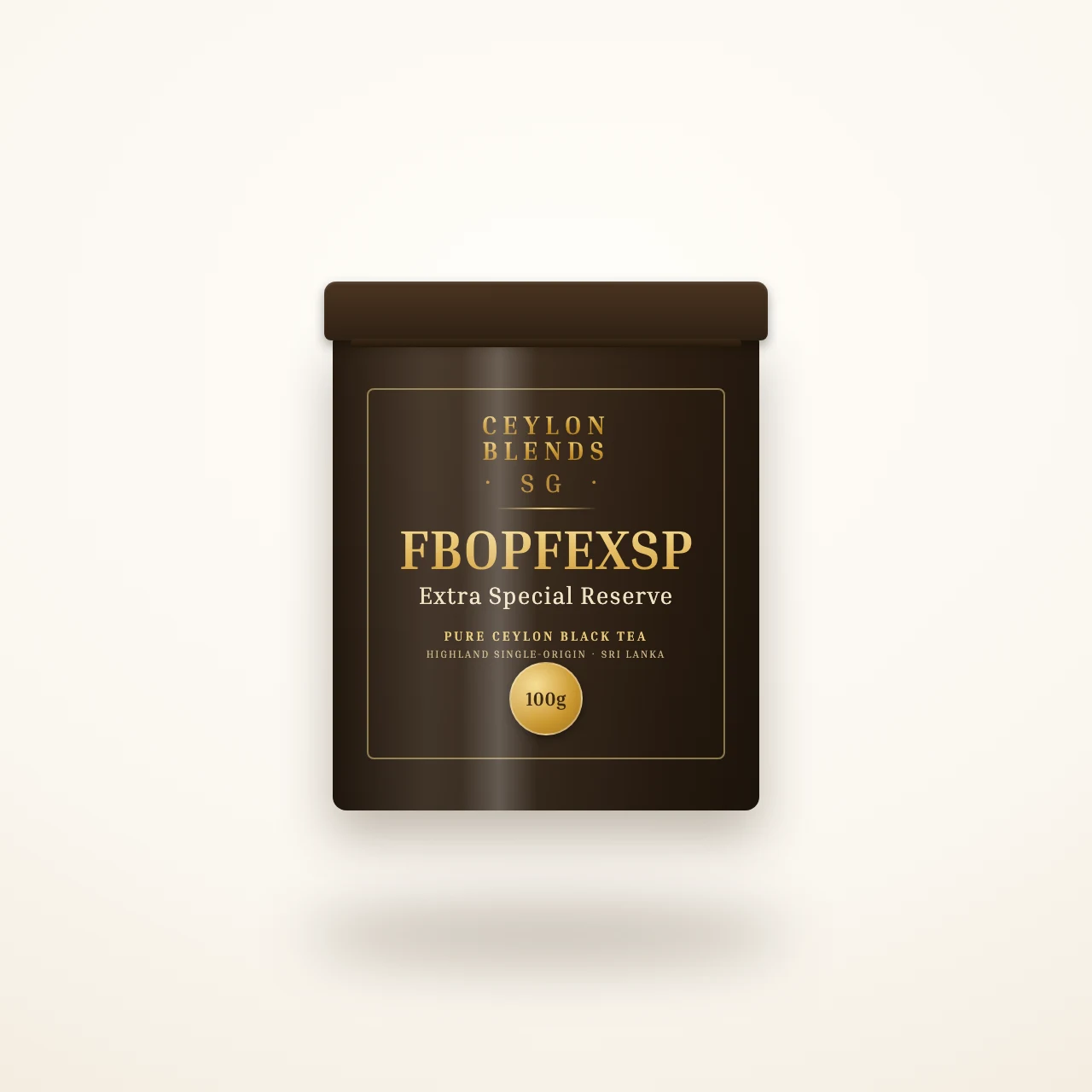 CeylonBlends Extra Special Reserve Ceylon Black Tea — FBOPFEXSP (Flowery BOP Fannings Extra Special) — image 2